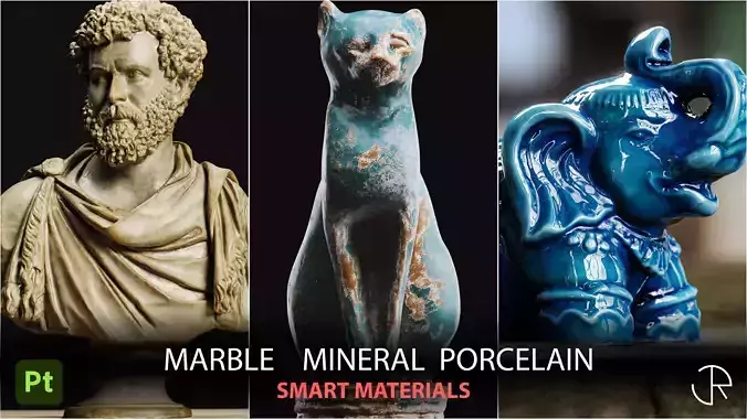 Marble  Mineral  Porcelain Smart Materials 