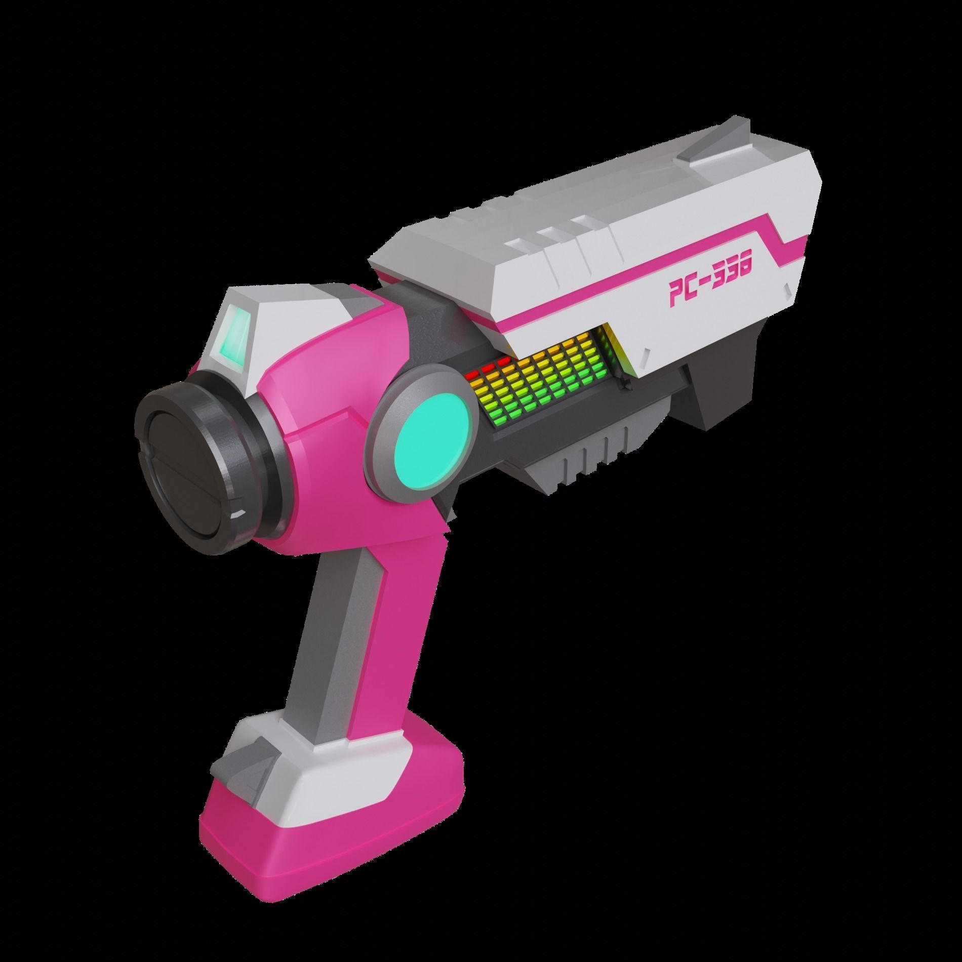 Hi-Fi Peppermint Cosplay 3D print model_5