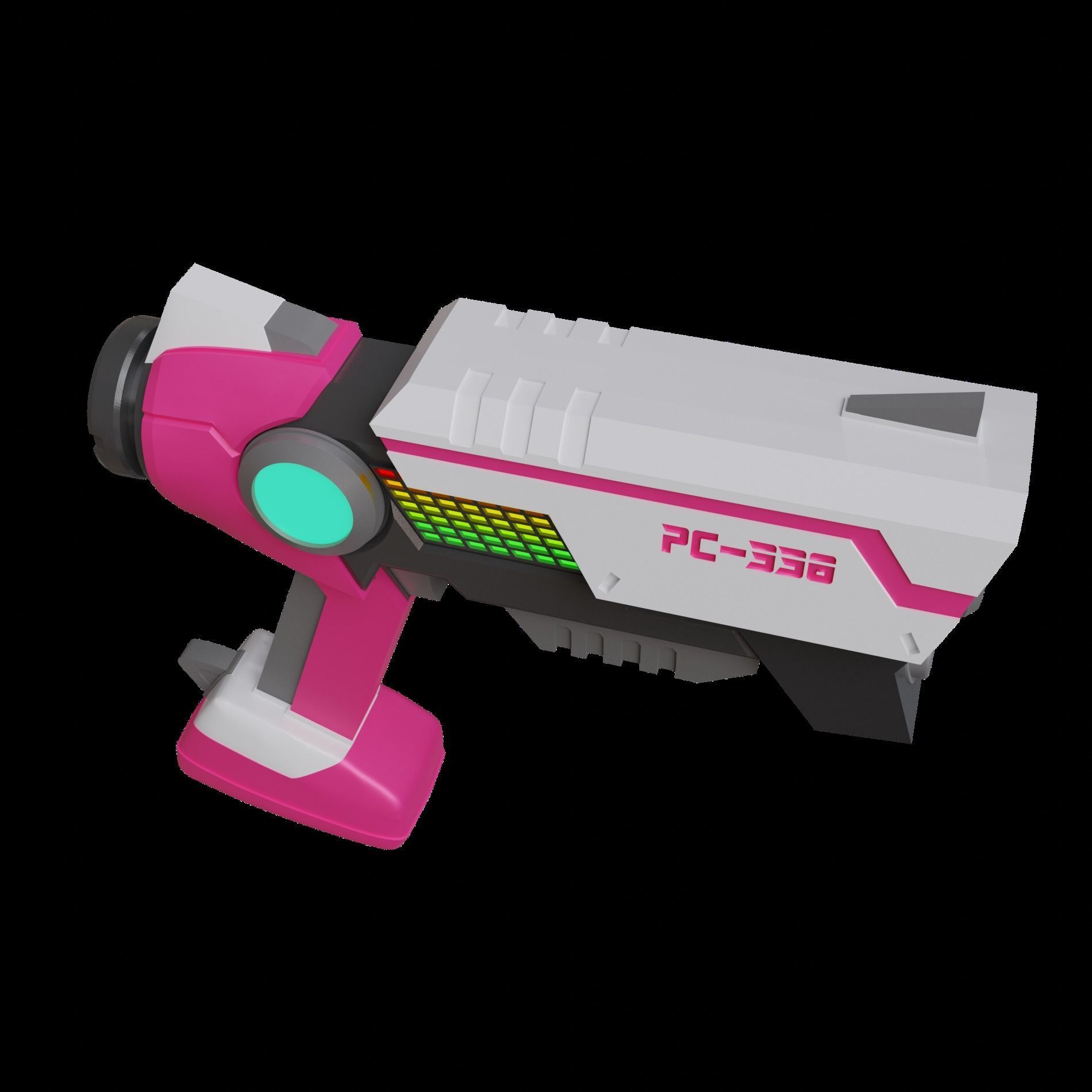 Hi-Fi Peppermint Cosplay 3D print model_7