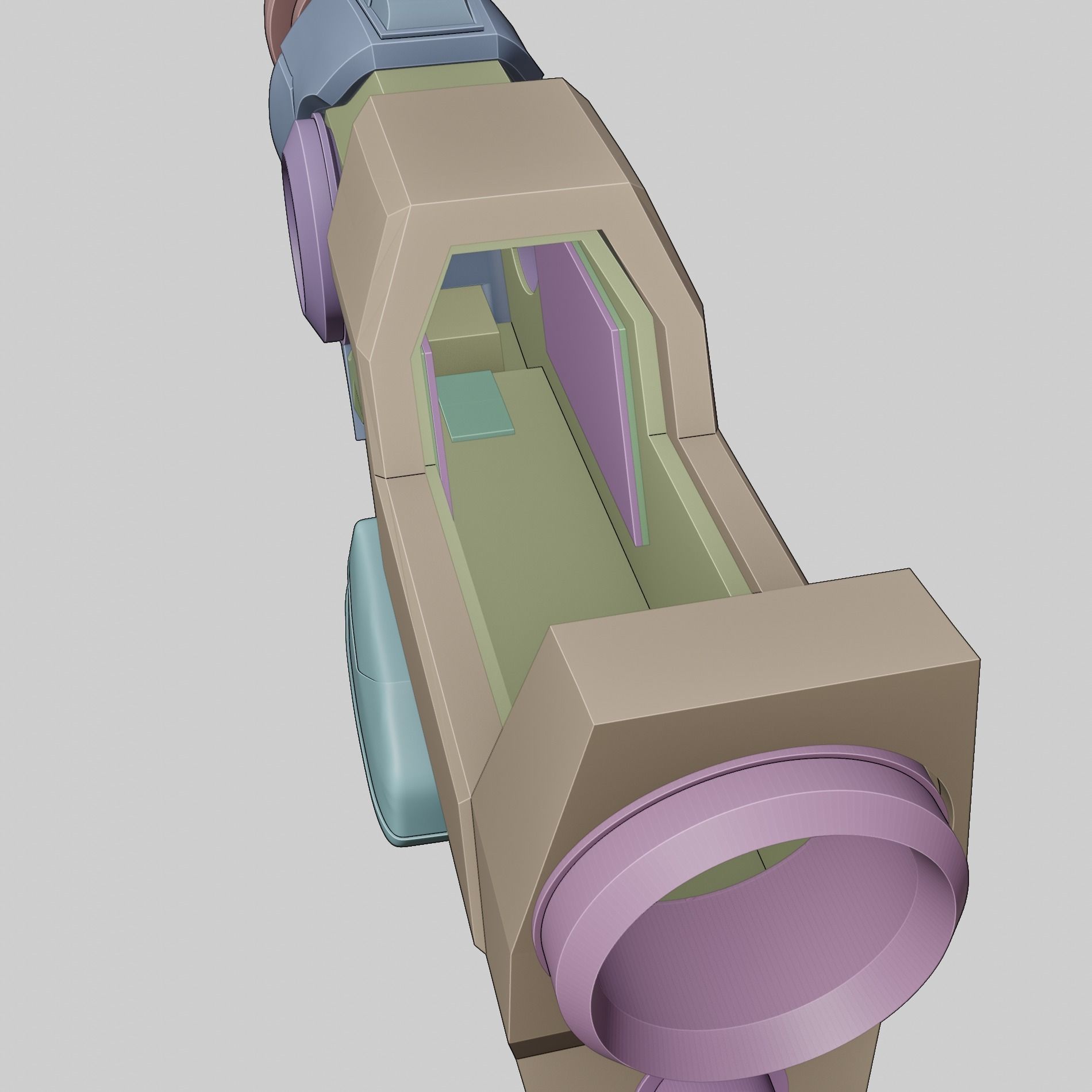 Hi-Fi Peppermint Cosplay 3D print model_15