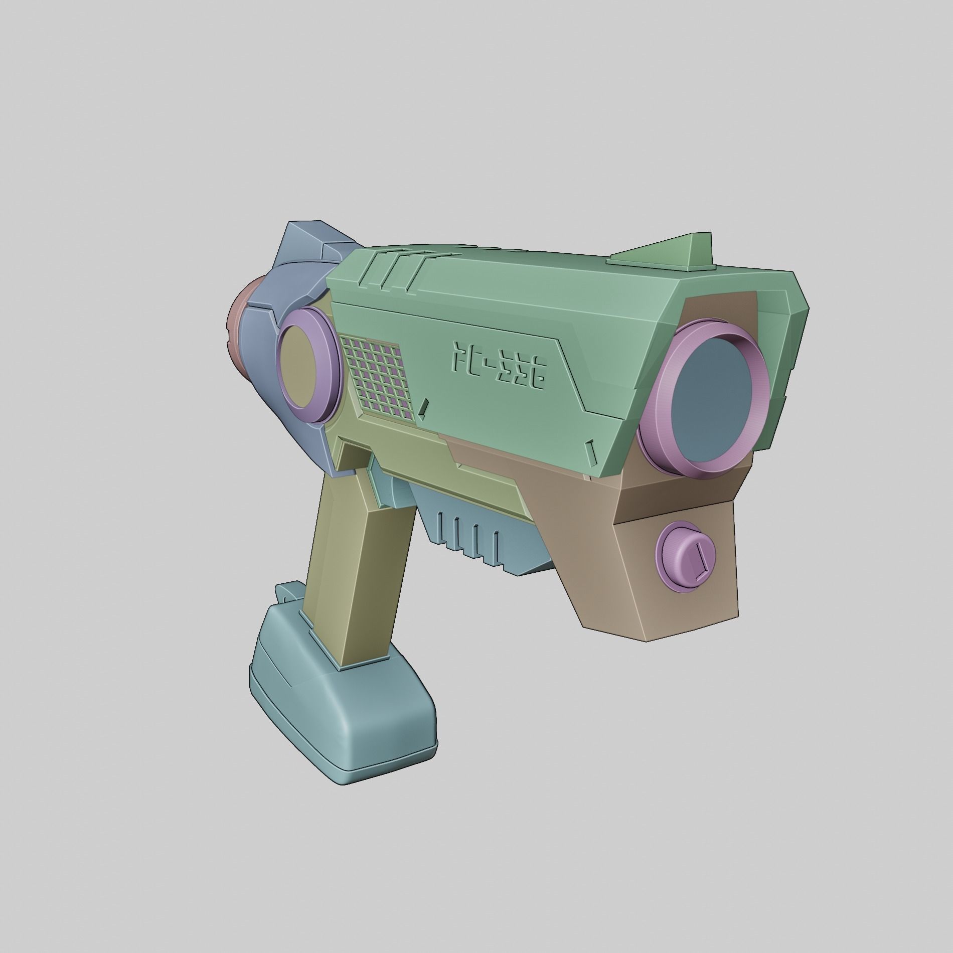 Hi-Fi Peppermint Cosplay 3D print model_12