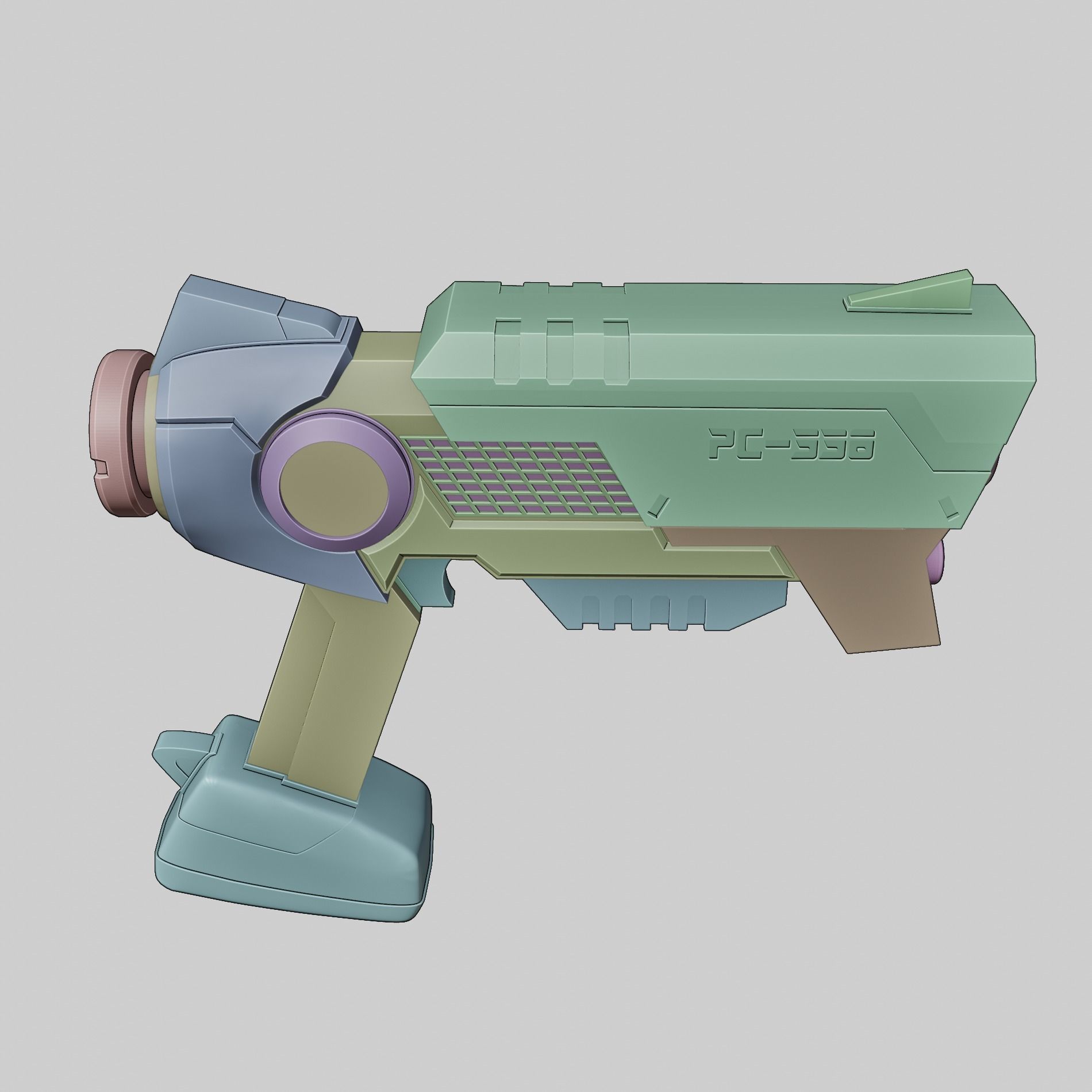 Hi-Fi Peppermint Cosplay 3D print model_11