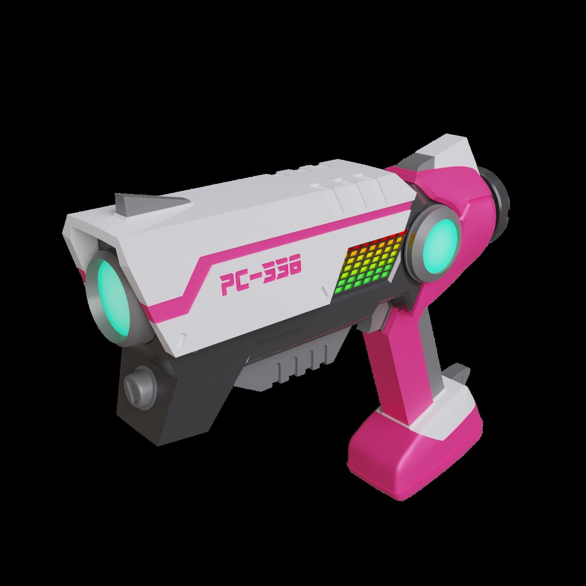 Hi-Fi Peppermint Cosplay 3D print model_3