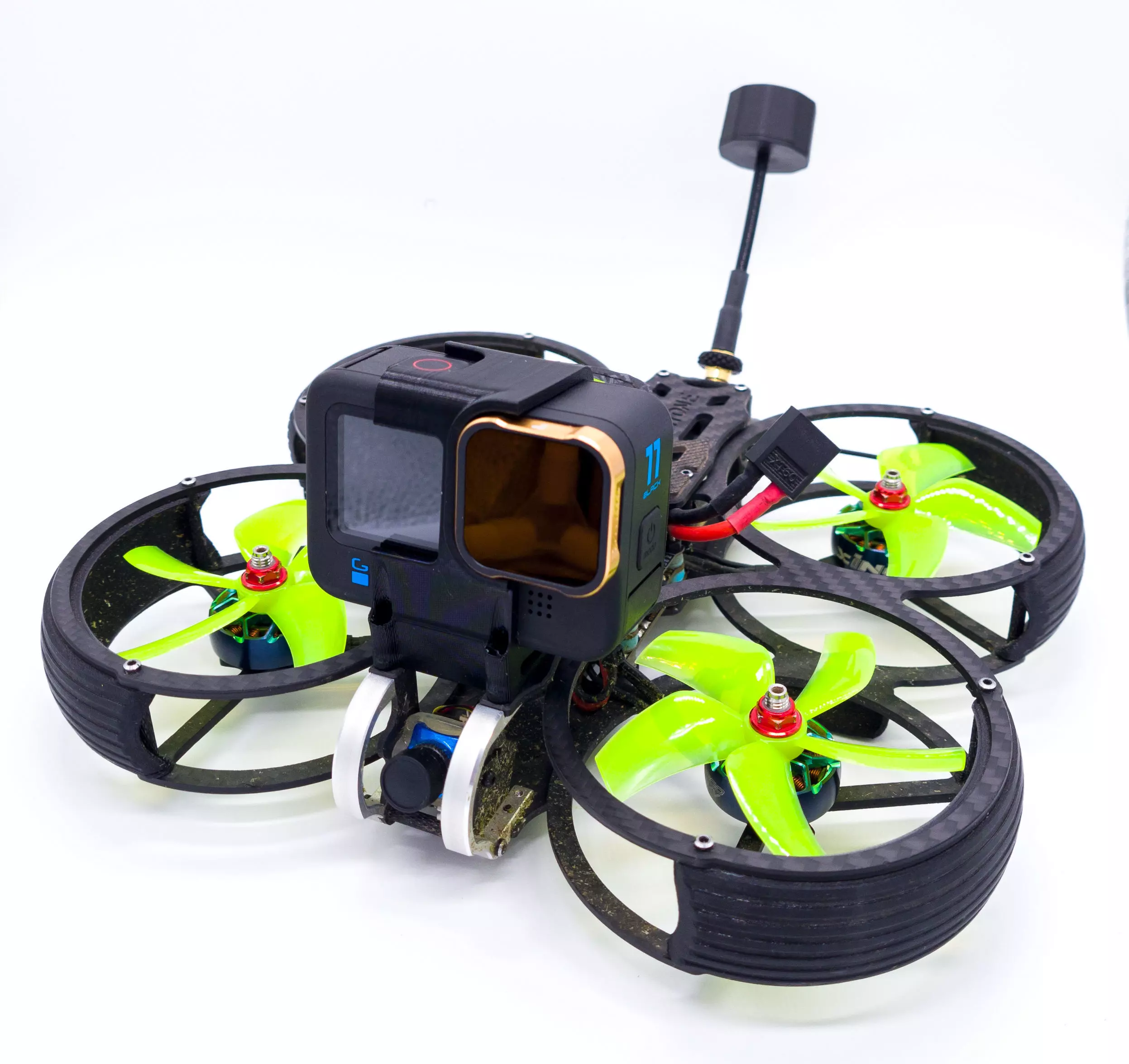 Diatone Taycan GoPro Hero 9 10 11 Mount 10deg Short FPV 3D print model
