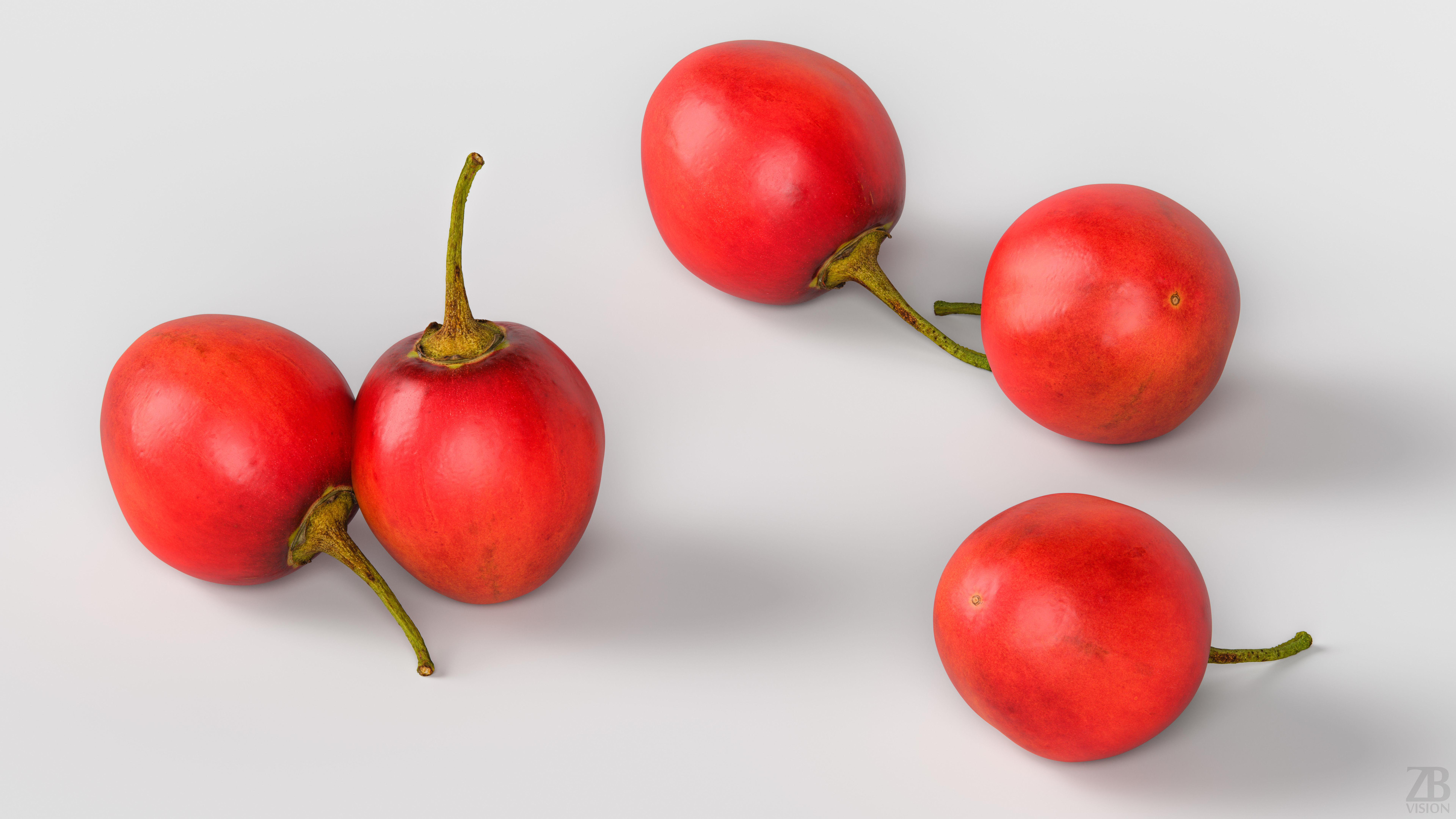 Tamarillo 3D model_2