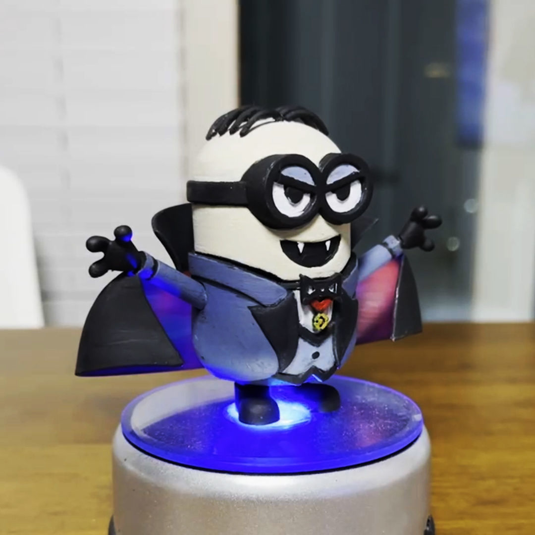minions dracula 3D print model_11