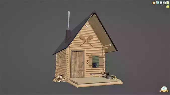 Log cabin Tree-house Game Ready