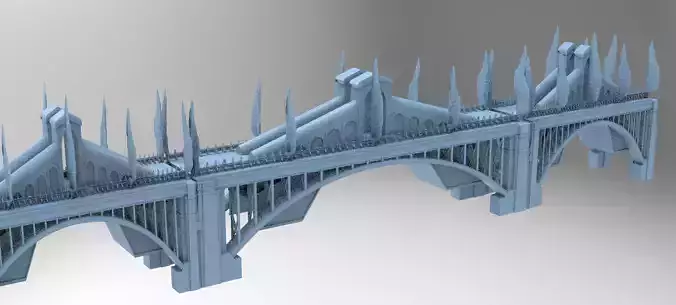 At Deco Bridge 3 3D model