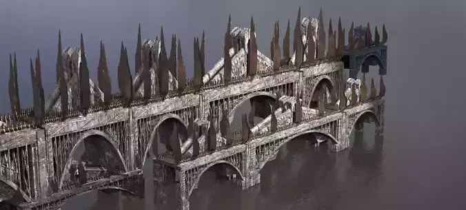 At Deco Bridges Stone 3D