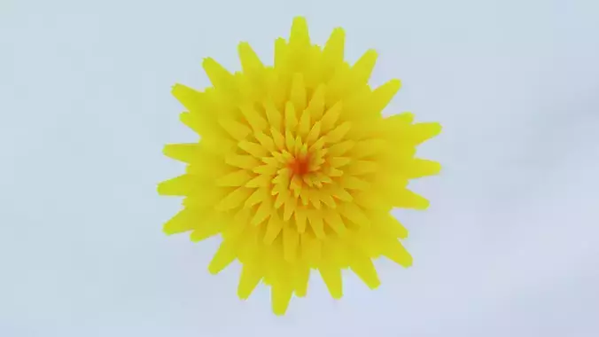 Custom Flower Whith Geometry Nodes