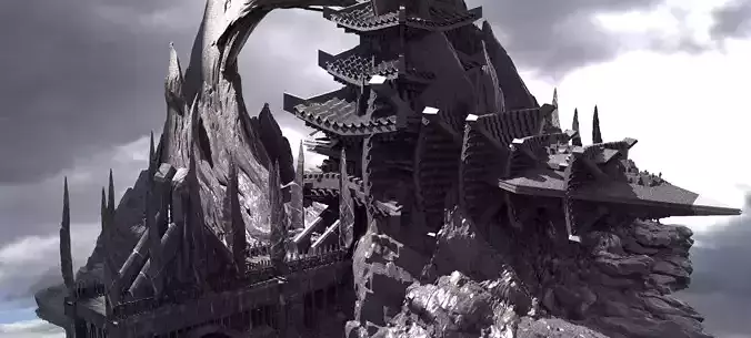 Mongal Castle mountain bridge