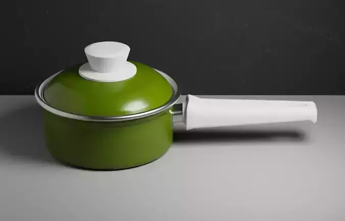 Vintage Cooking Pot 3D model