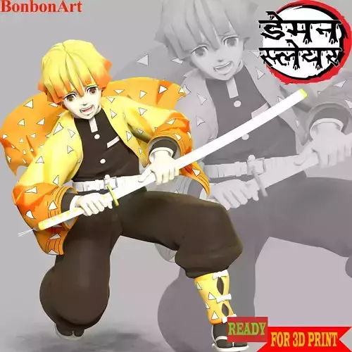 Zenitsu Agatsuma - Demon Slayer