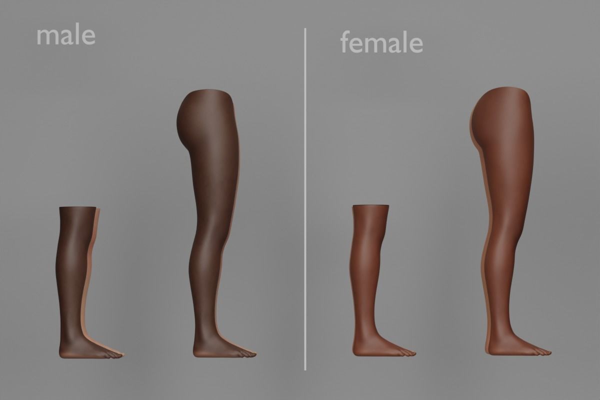 Tattoo Artist Body Parts Pack - Ultimate 3D Model Collection_27