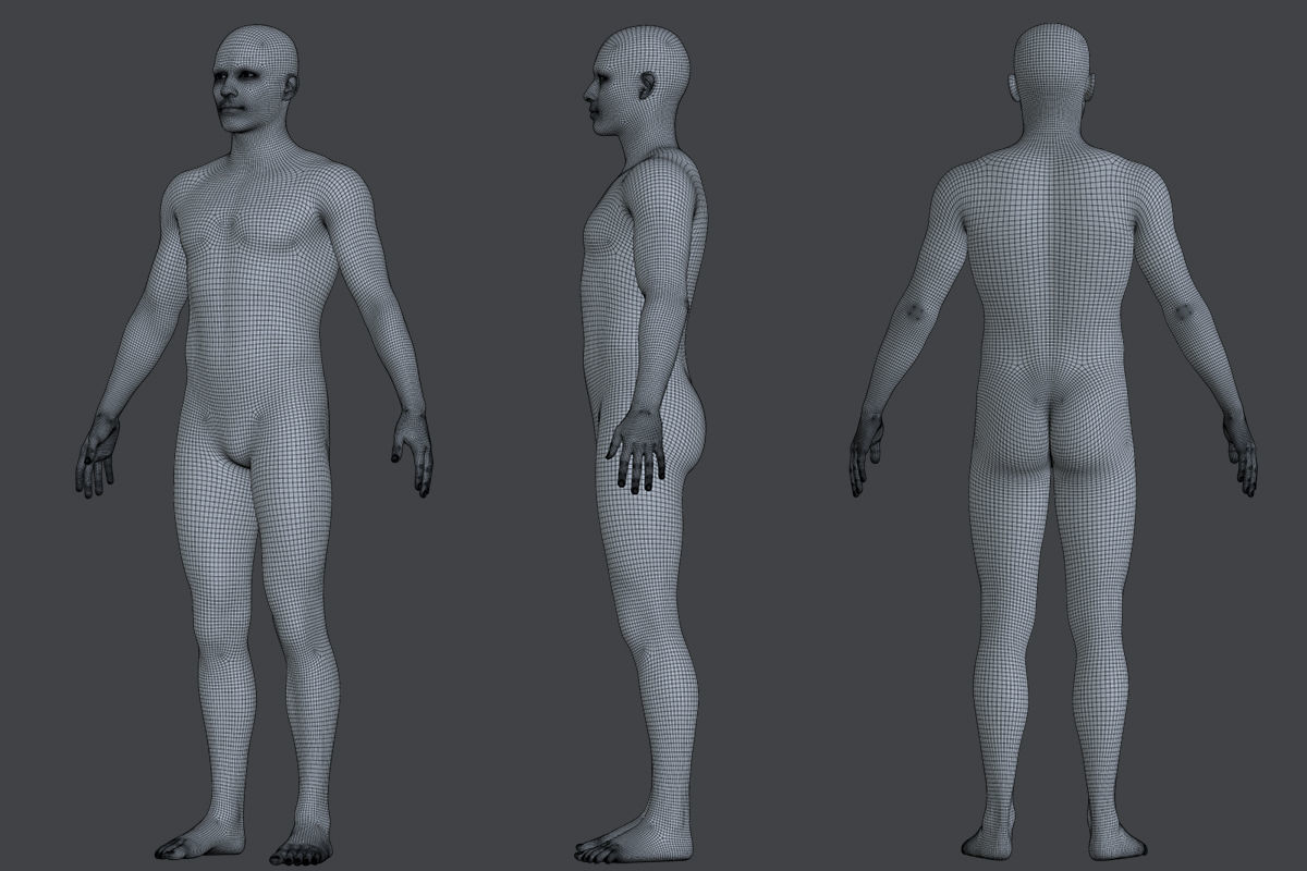 Tattoo Artist Body Parts Pack - Ultimate 3D Model Collection_20