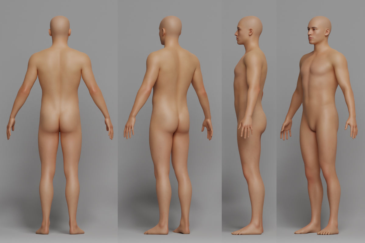 Tattoo Artist Body Parts Pack - Ultimate 3D Model Collection_19