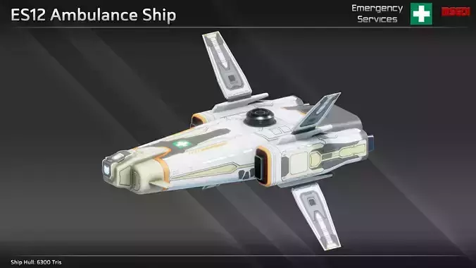 Spaceship ES12 Ambulance Ship