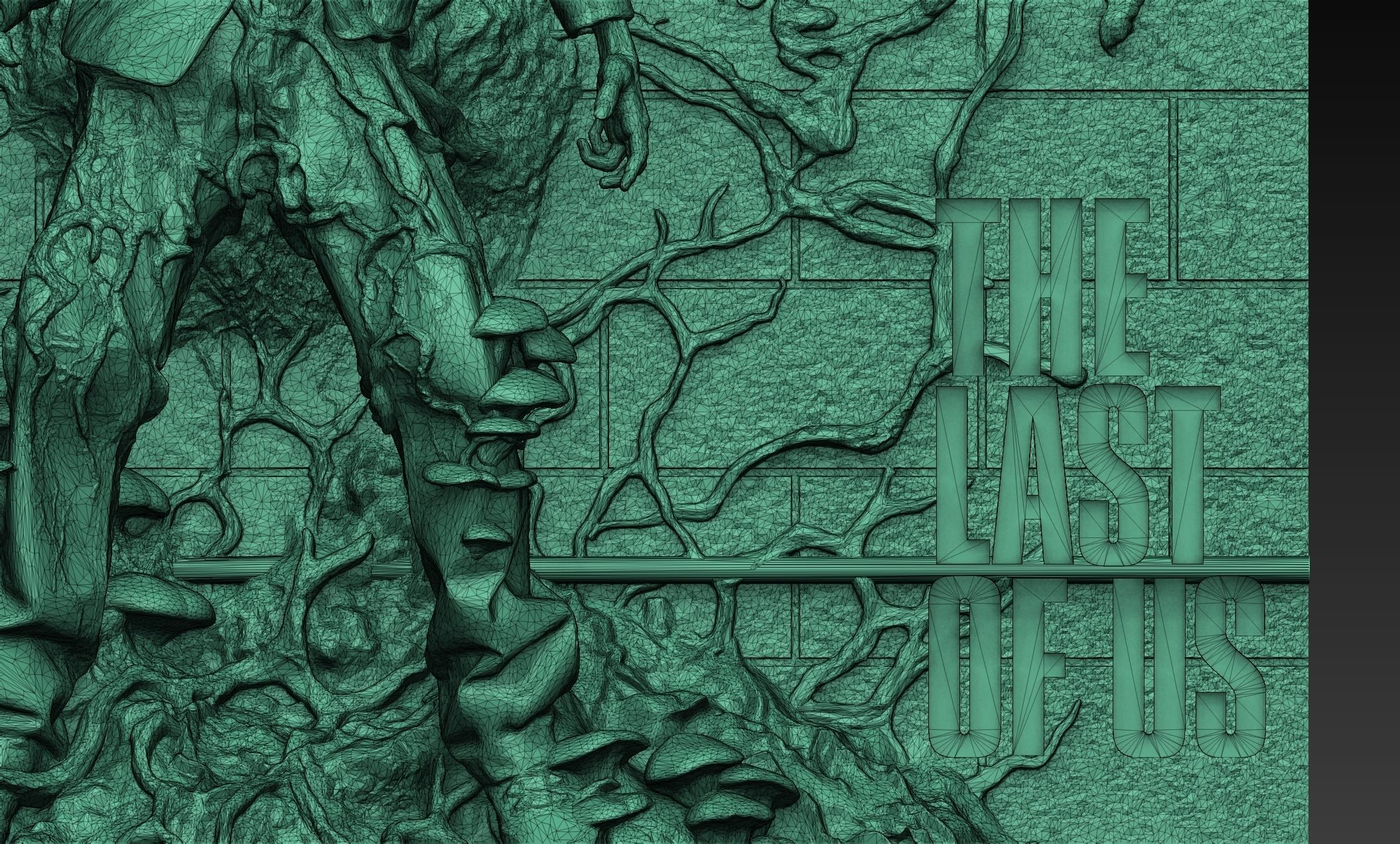 Last of Us - Infected Relief 3D print model_16