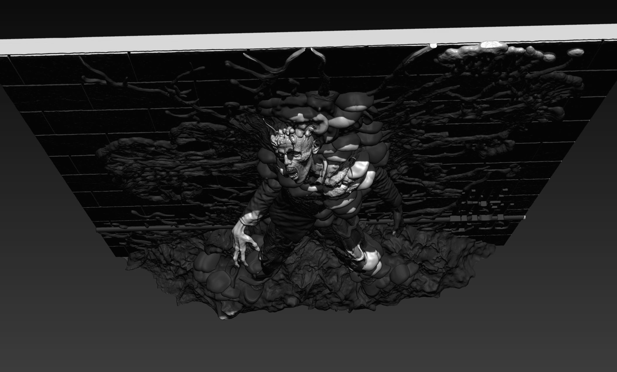 Last of Us - Infected Relief 3D print model_11