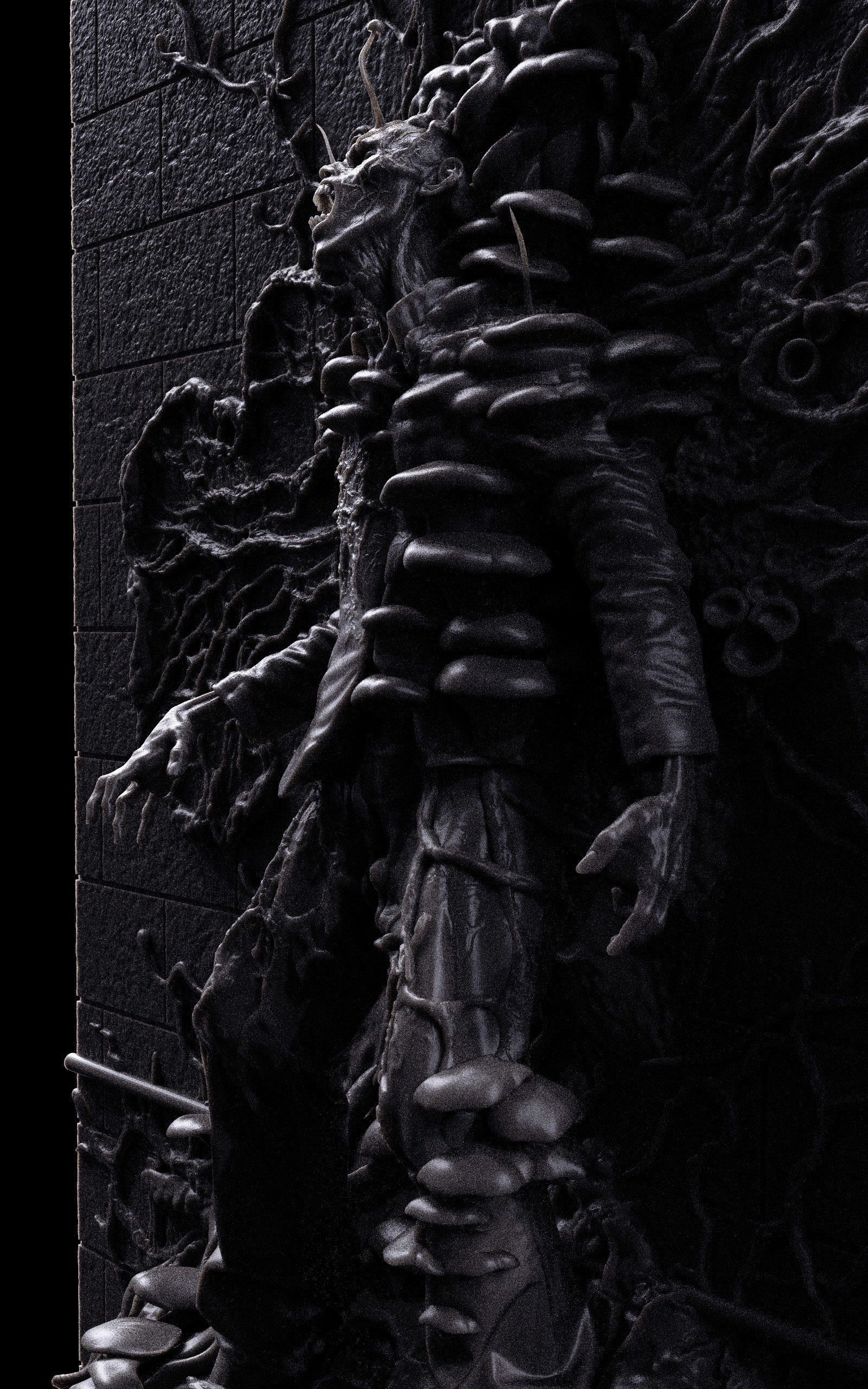 Last of Us - Infected Relief 3D print model_13