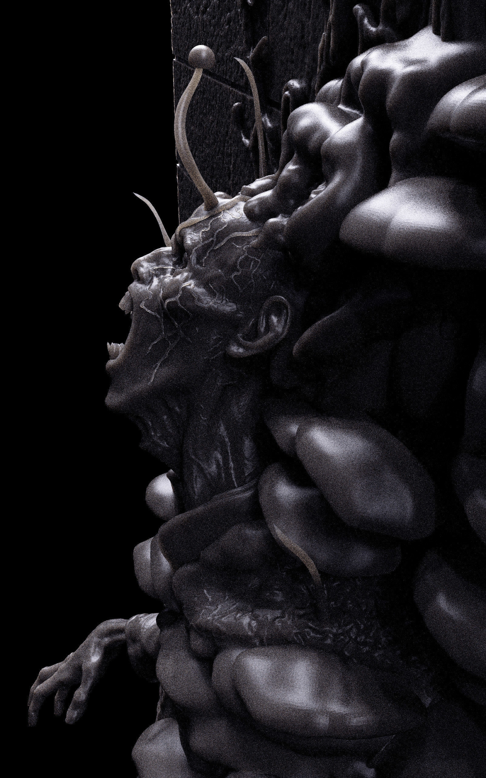 Last of Us - Infected Relief 3D print model_14