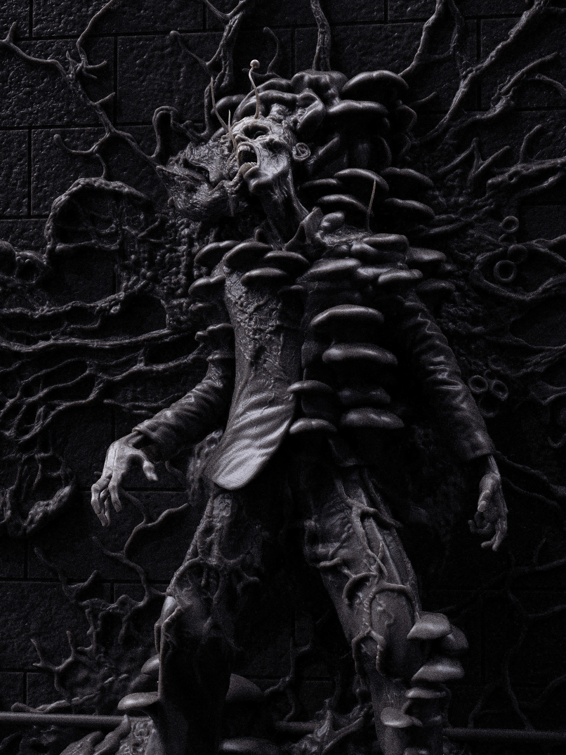 Last of Us - Infected Relief 3D print model_15