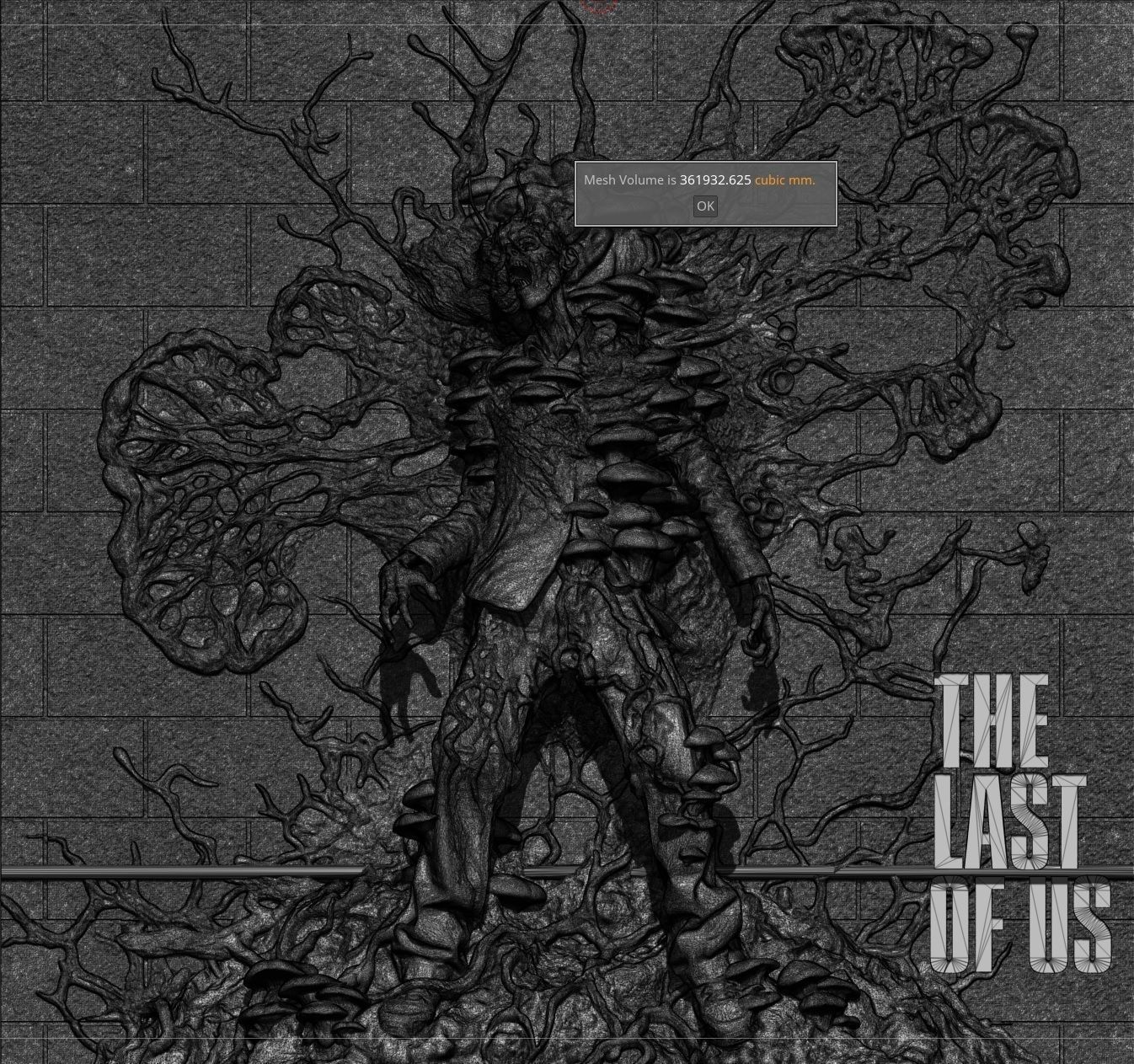 Last of Us - Infected Relief 3D print model_18