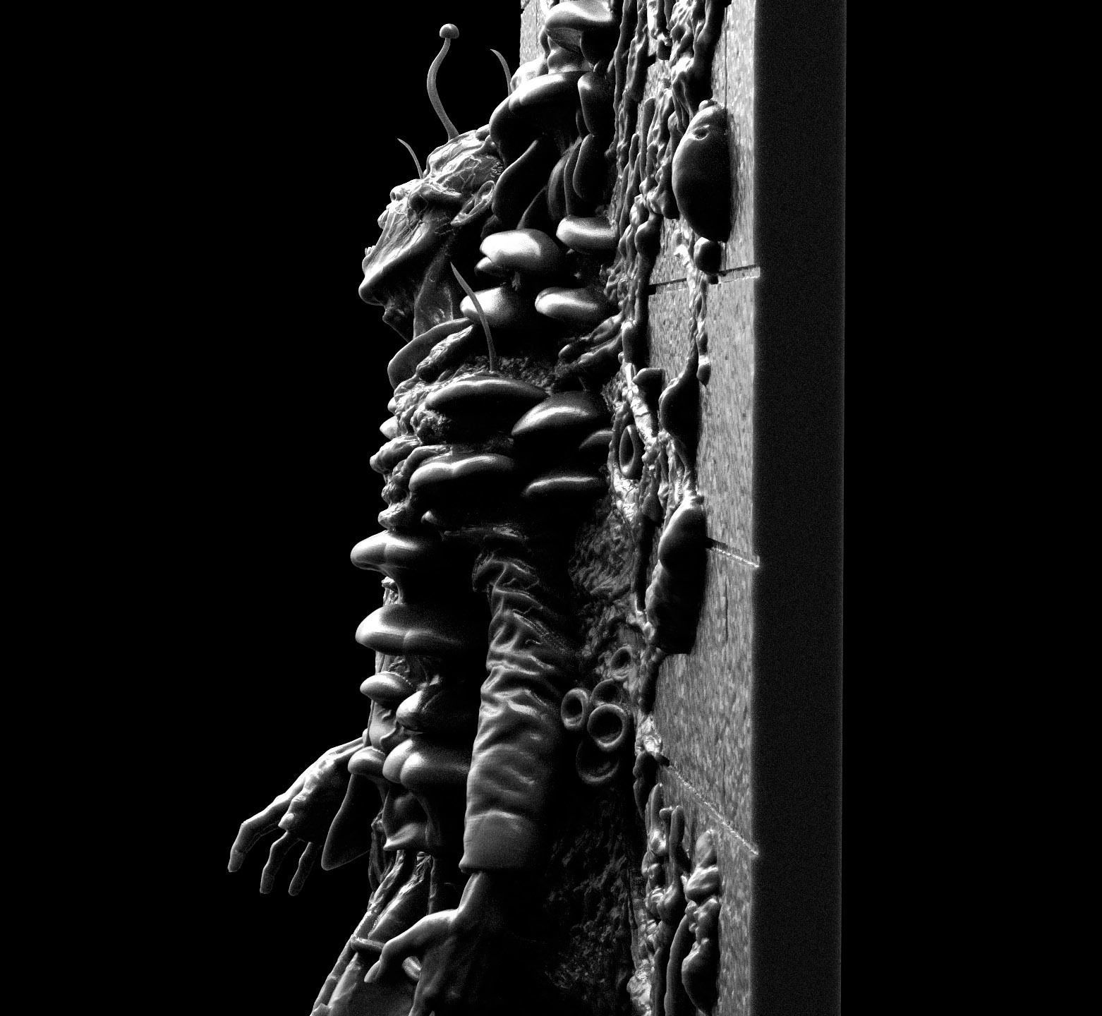 Last of Us - Infected Relief 3D print model_4