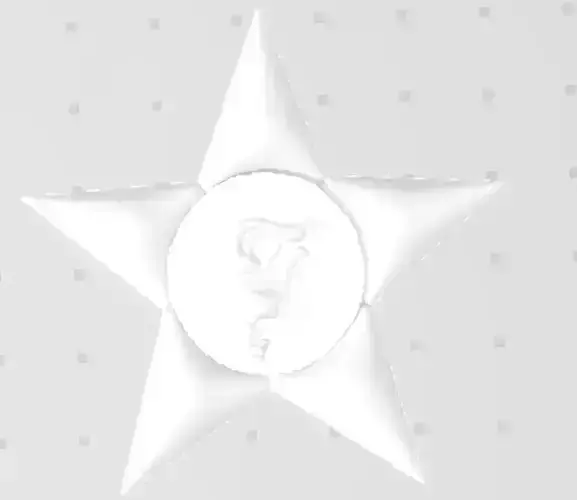 Star STL Free 3D model