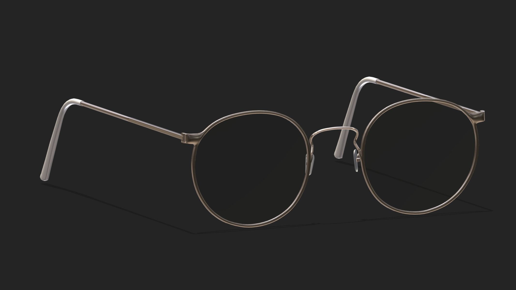Ful Vue Glasses Low Poly PBR Realistic Low-poly 3D model_9