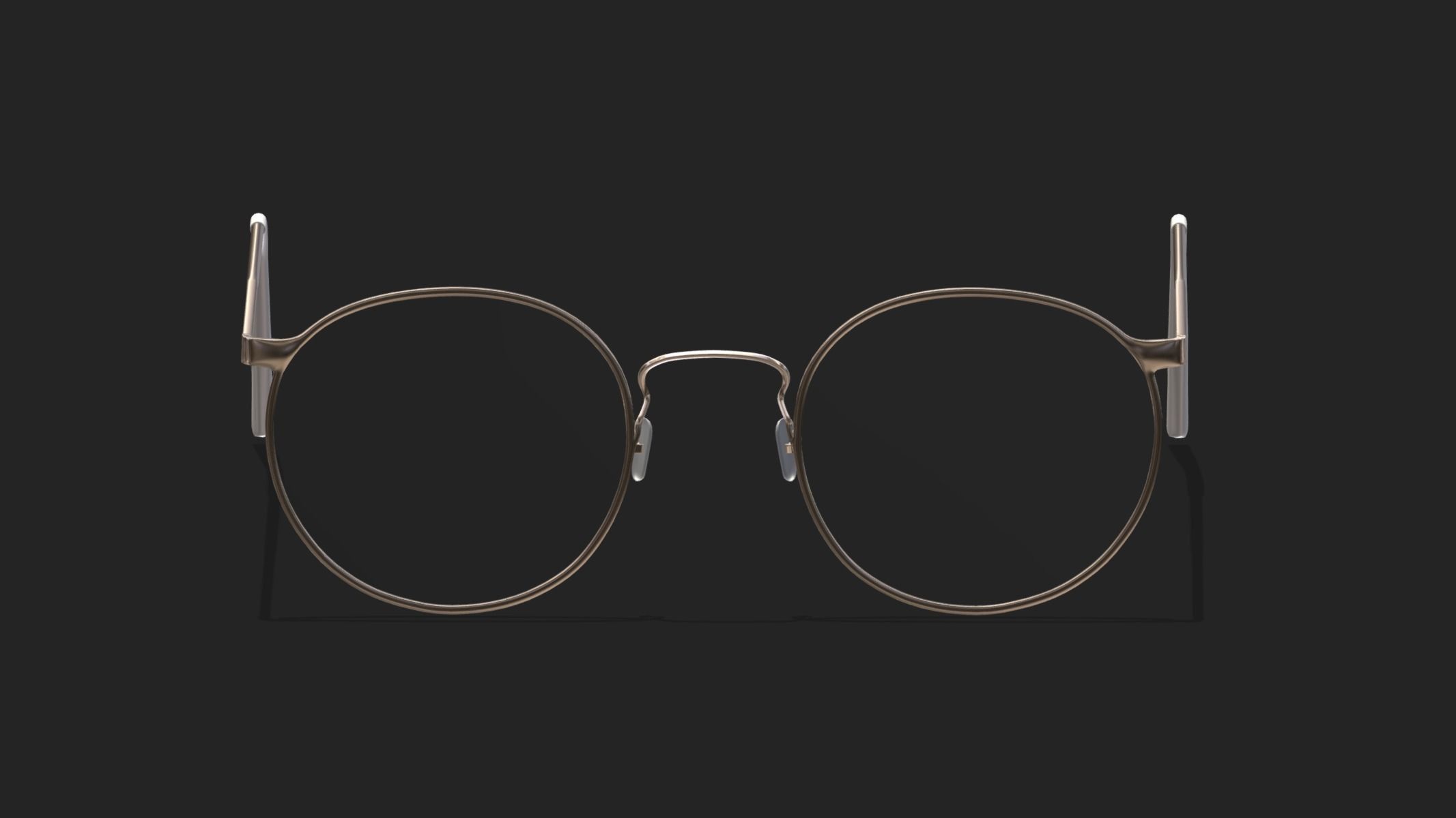 Ful Vue Glasses Low Poly PBR Realistic Low-poly 3D model_7