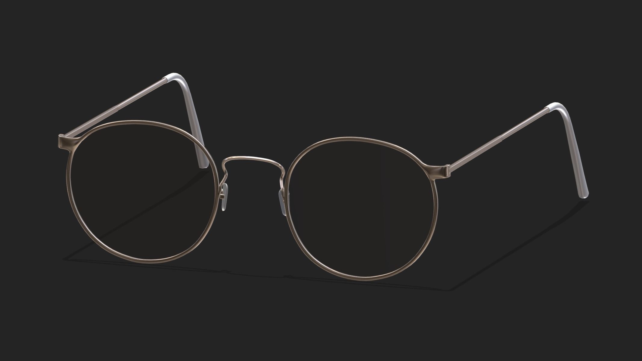Ful Vue Glasses Low Poly PBR Realistic Low-poly 3D model_14