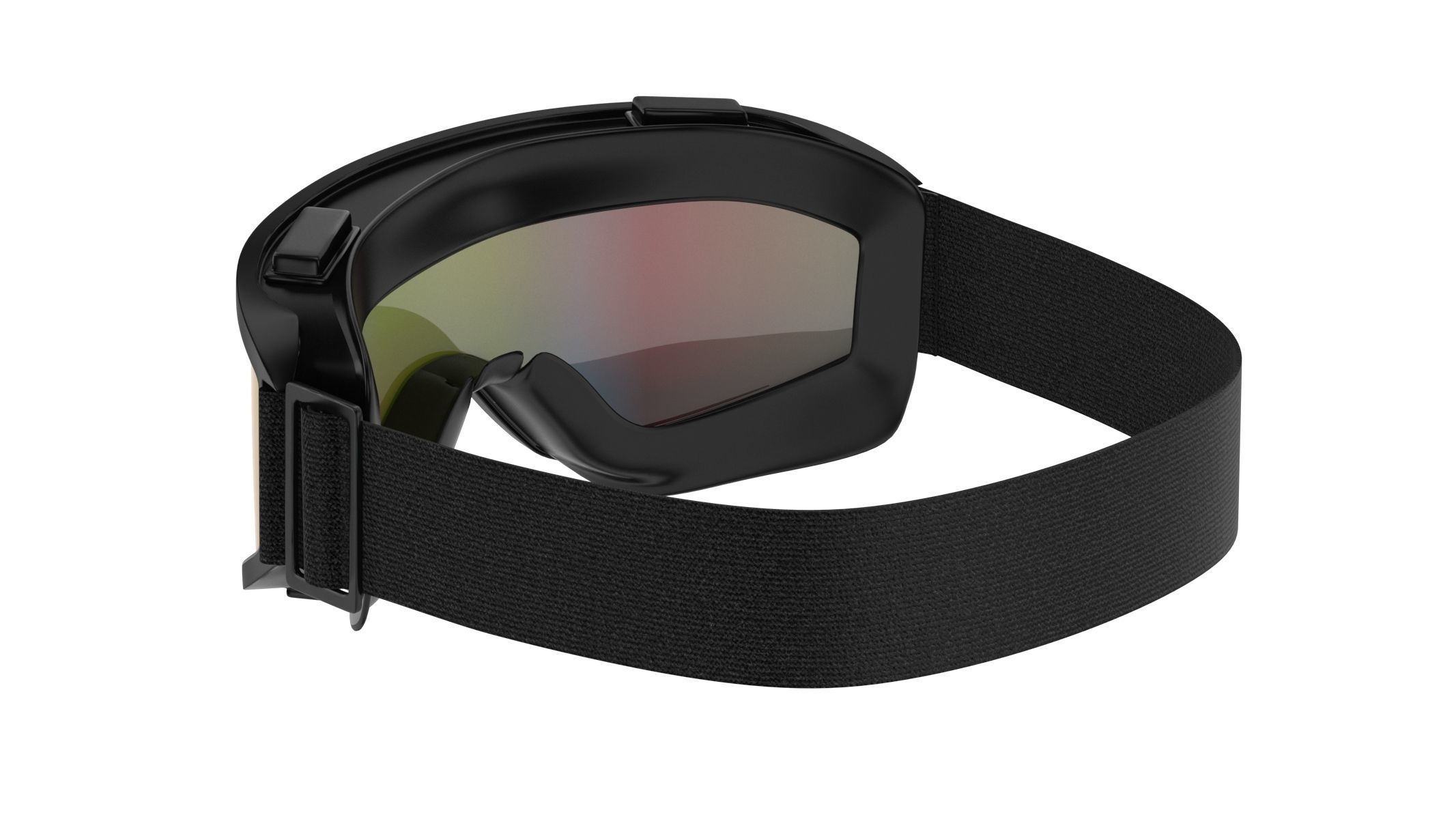 Goggle Glasses PBR Realistic 3D model_4