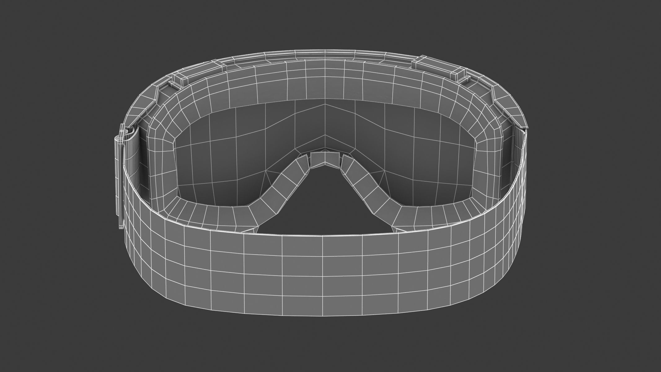 Goggle Glasses PBR Realistic 3D model_13