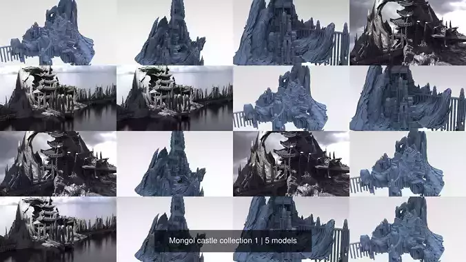 Mongol castle collection 1