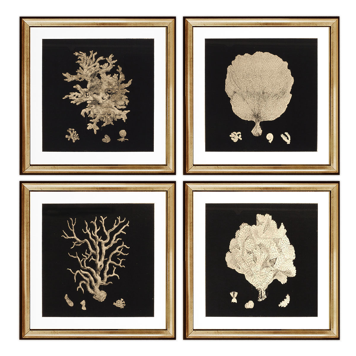 Pictures912 four squares Low-poly 3D model_1