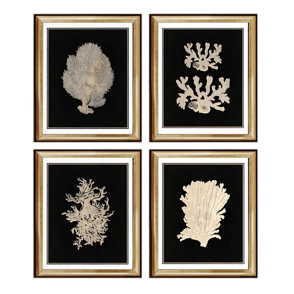 Pictures912 four squares Low-poly 3D model_2