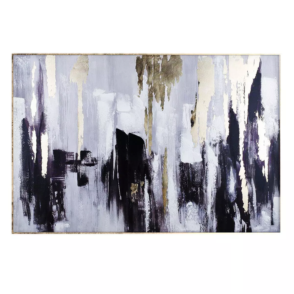 Pictures913 two abstract paintings Low-poly 3D model_0