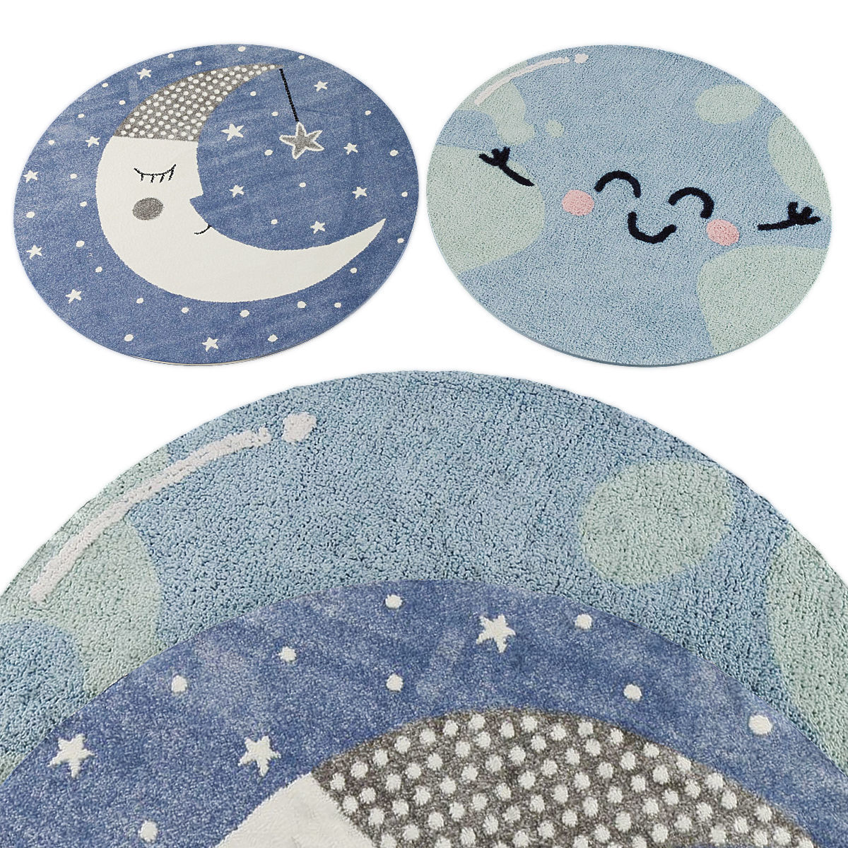 Rugs collection 408 Low-poly 3D model_2