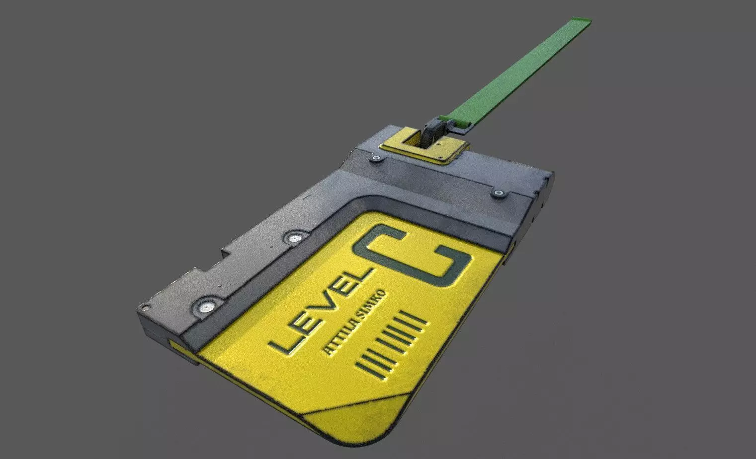 key card 3D model