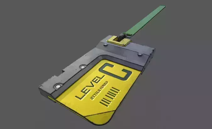 key card 3D model