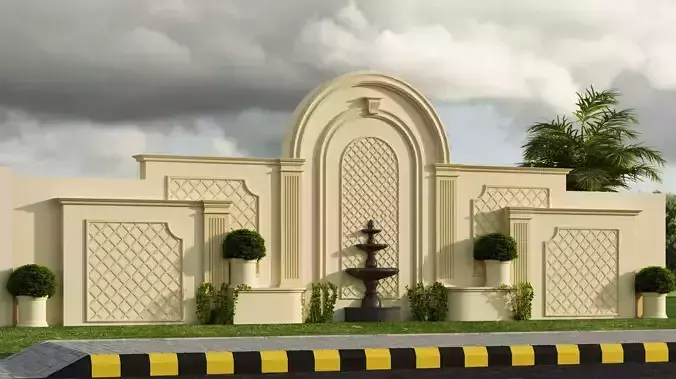 Classic Wall 3D model