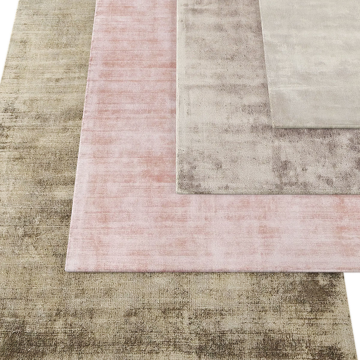 Rugs collection 326 Low-poly 3D model_1