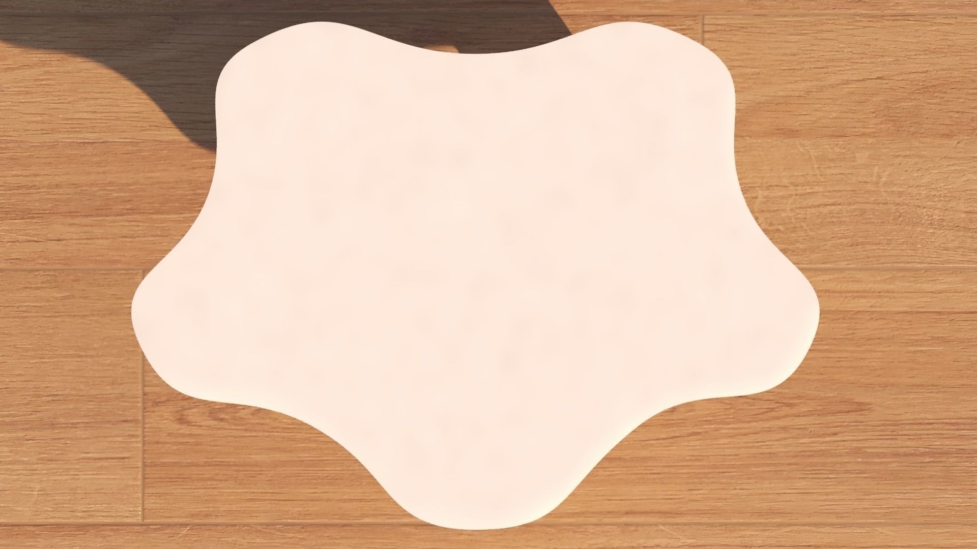 Cloud Blob Table 3D model_3