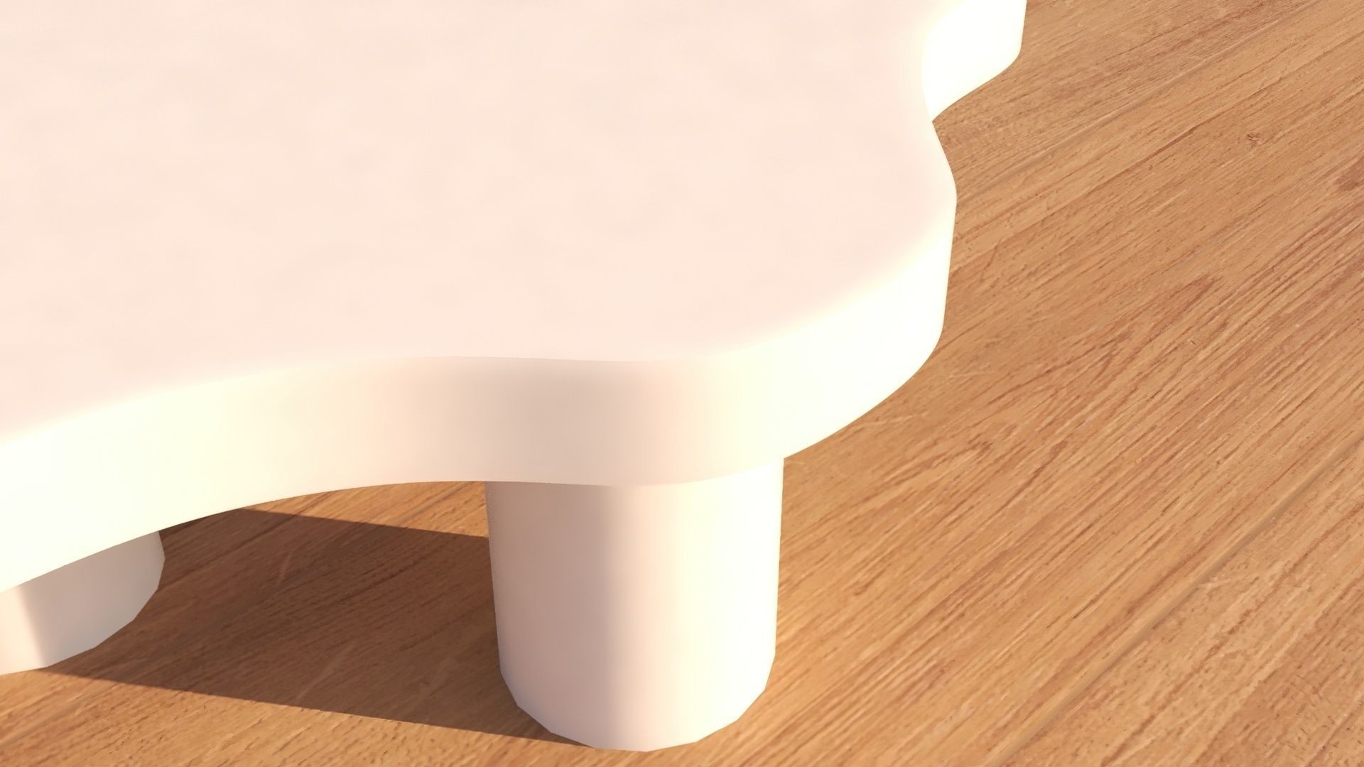 Cloud Blob Table 3D model_4