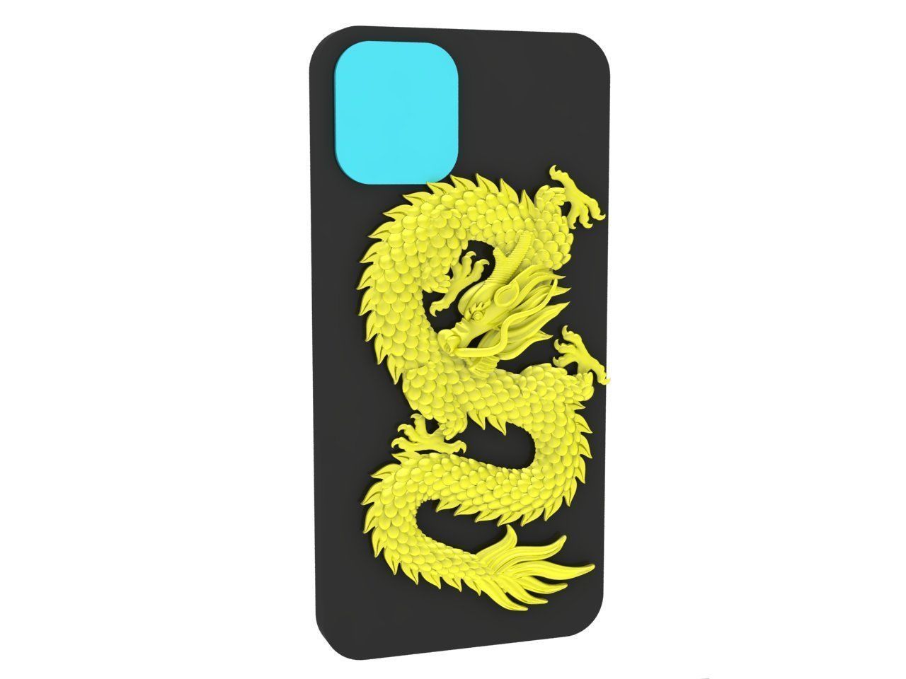 Chinese Dragon For Phone Case 4627 3D print model_2