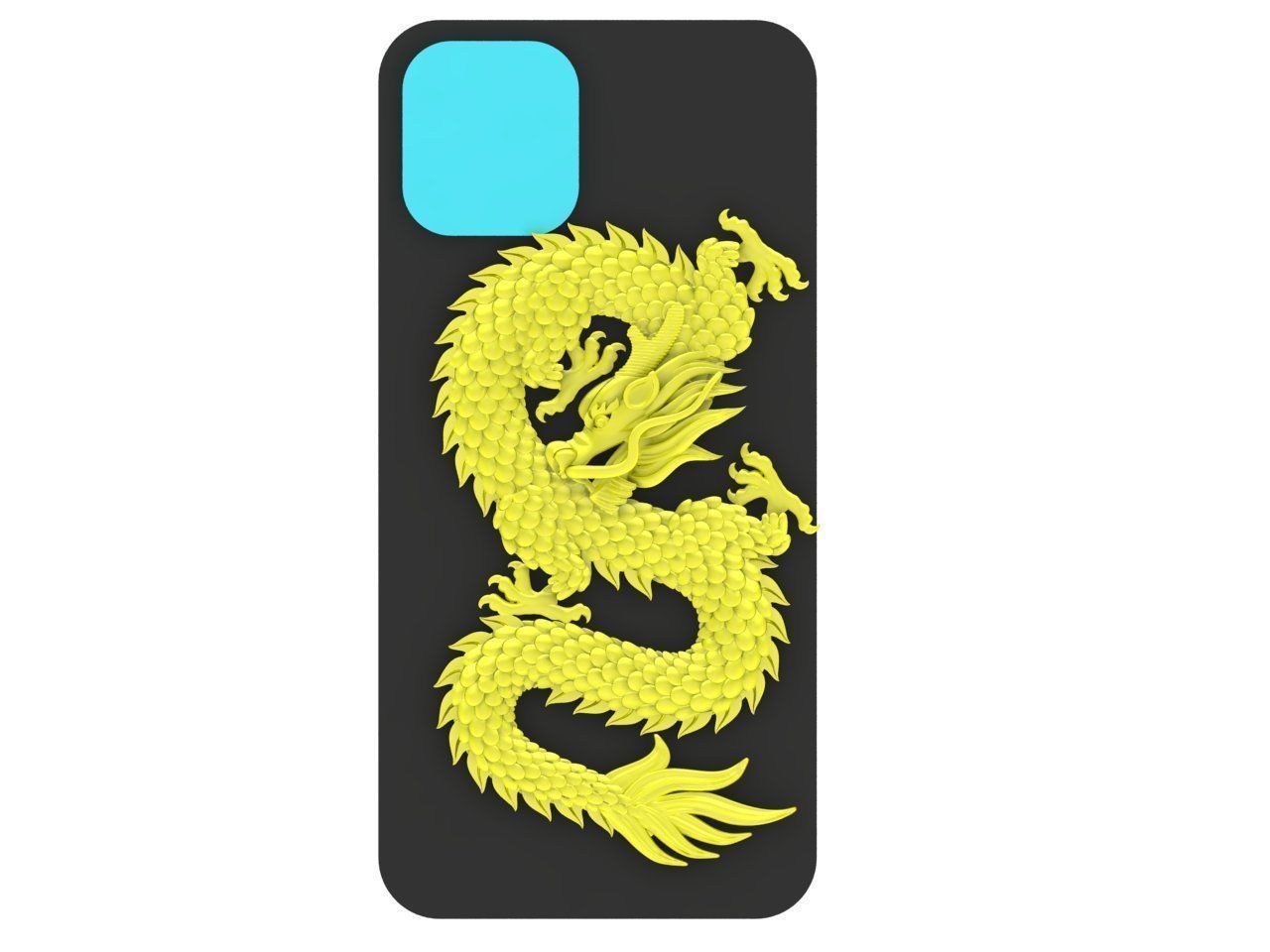 Chinese Dragon For Phone Case 4627 3D print model_3