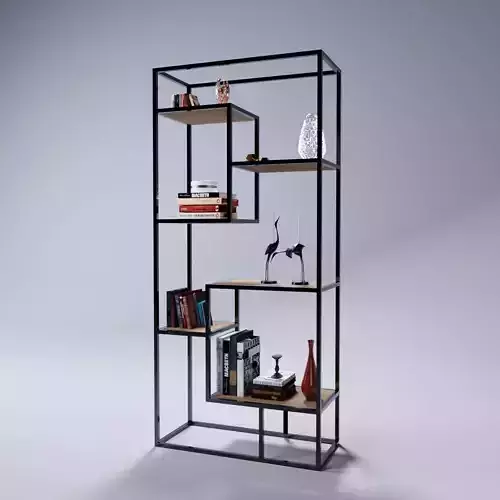 bookshelf bookcase with shelves and books
