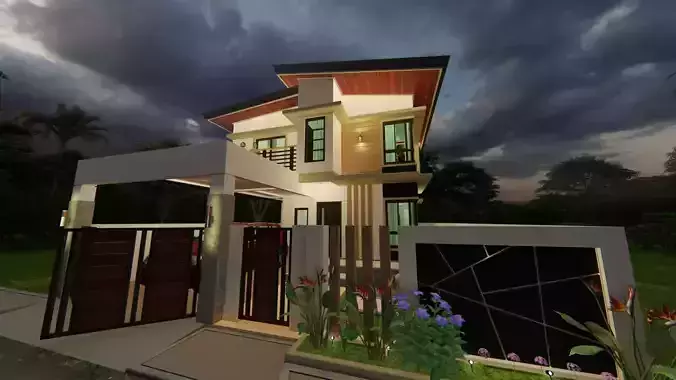 Modern Bungalow House