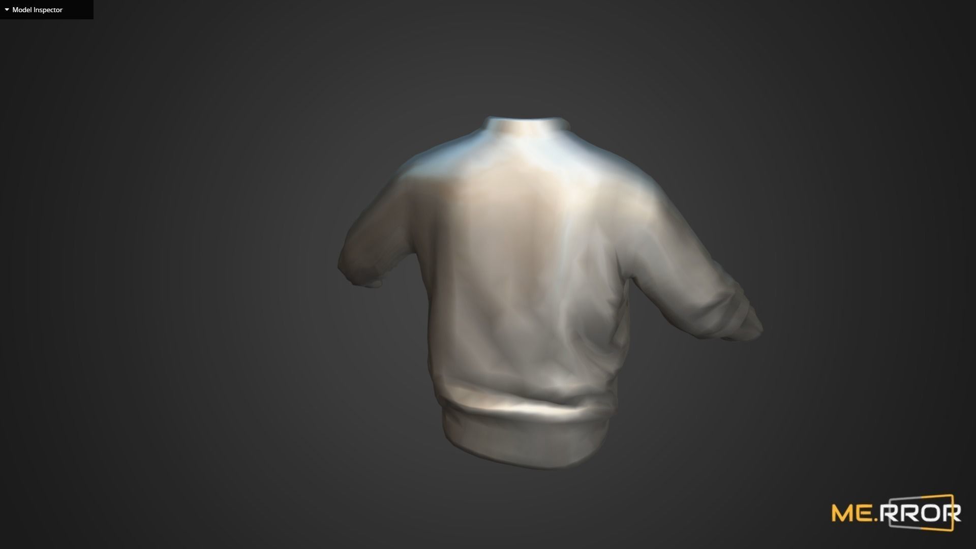 Game Ready Navy Shirt 2 Low-poly 3D model_11